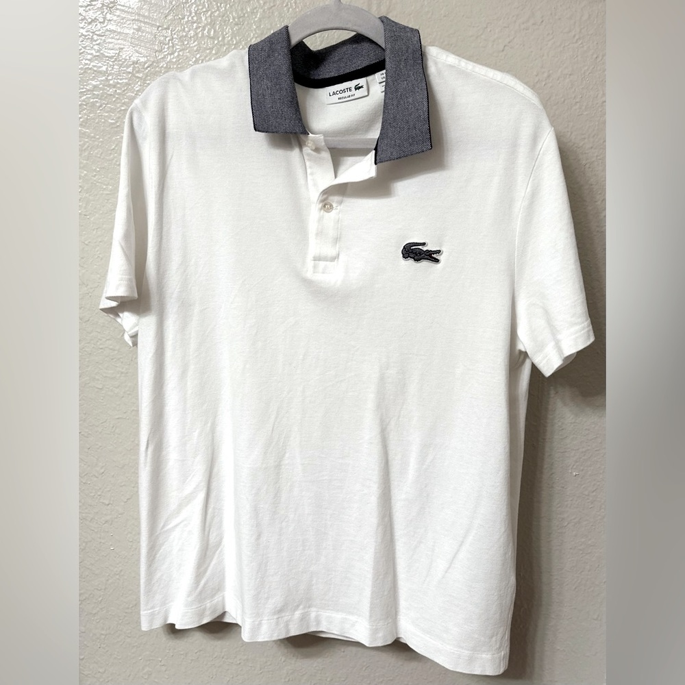 Lacoste Slim Fit Polo, Size: Large, Pre-Loved only used 2X’s